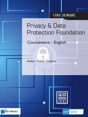 cover image of Privacy & Data Protection Foundation Courseware--English